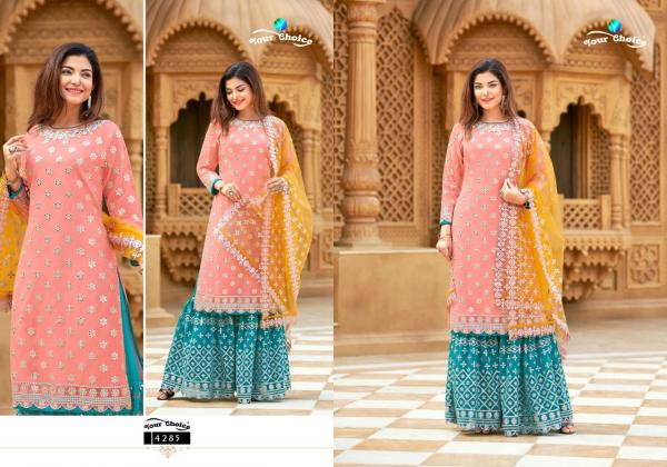 Your Choice Fashion Fancy Wear Georgette Salwar Kameez